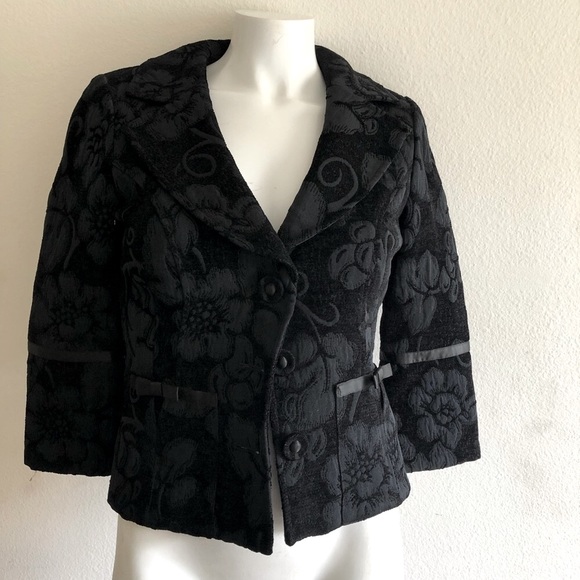 Arden B cropped blazer - Picture 2 of 6